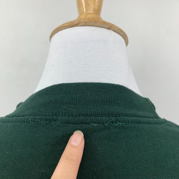 Vintage Kings Dominion Amusement Park T Shirt Womens M Medium Green Made USA - Picture 6 of 11